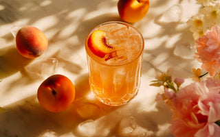 Brown Butter Peach Bourbon Smash: A Smoky Summer Cocktail